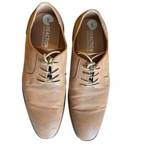 Reaction Kenneth Cole Classic Tan Leather Men's Shoes